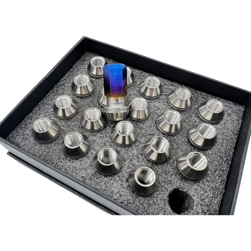 Ballade Sports Swivel Type Titanium Open End Lug Nut Set
