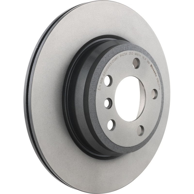 PRIME UV Coated Rear Disc Brake Rotor – 09.C117.11