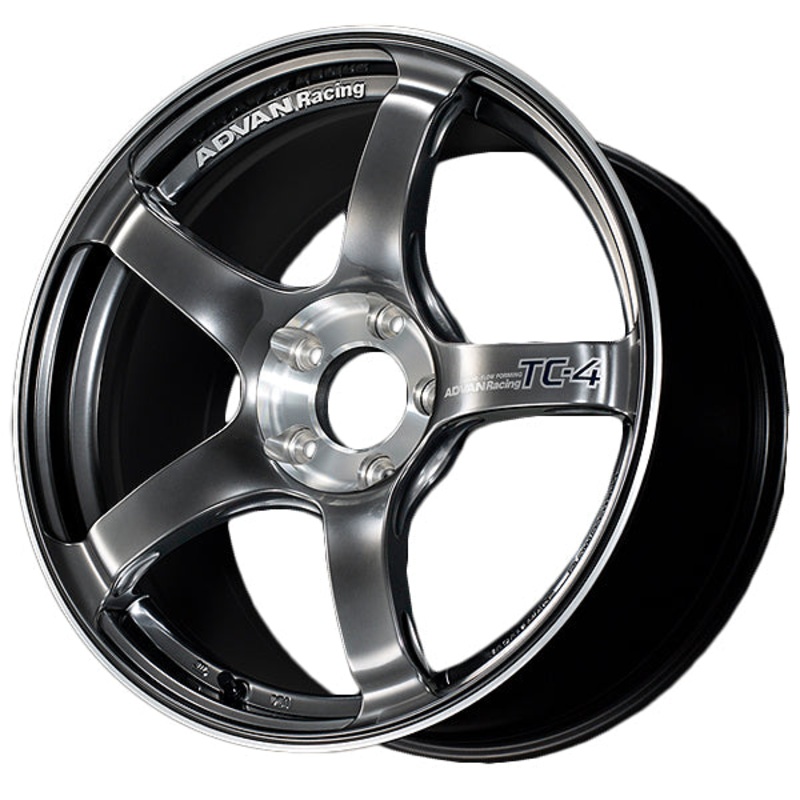 Advan TC-4 Special Edition Wheel – 18×10.5 +15 | 5×114.3 | Racing Hyper Black & Diamond Cut