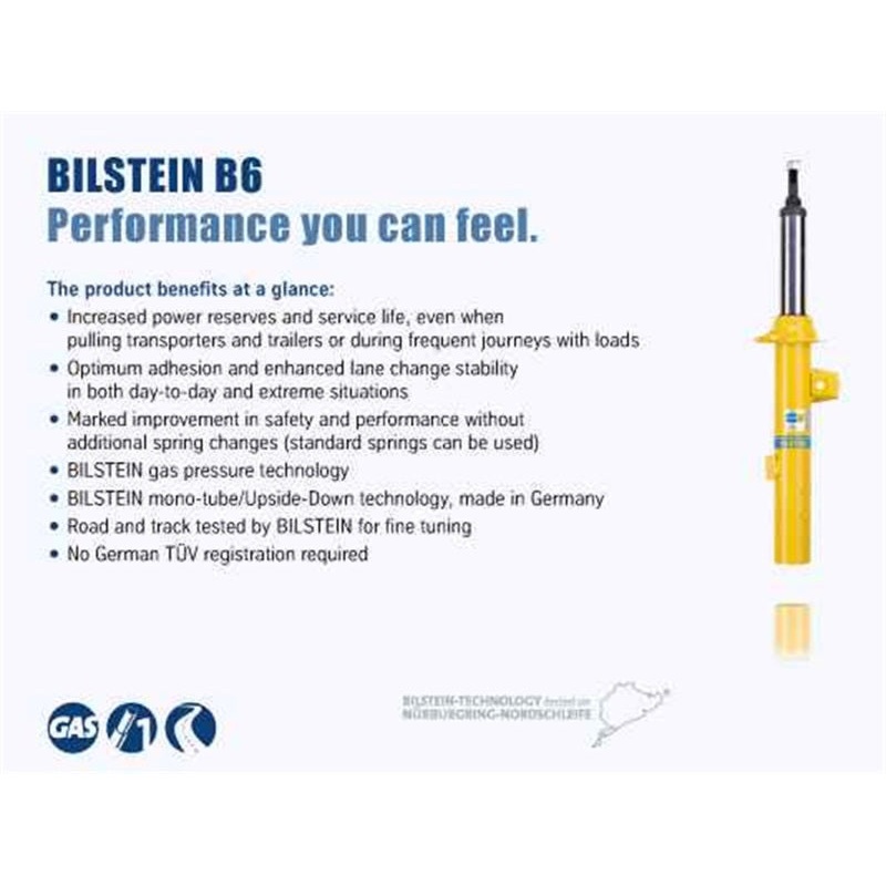 Bilstein 4600 Series 00-06 Chevy Tahoe Rear 46mm Monotube Shock Absorber Conversion Kit