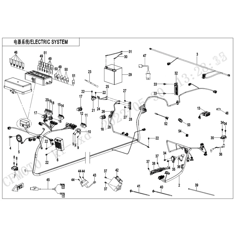 Ecu (Replaces 5Syv-001000-6300) by CF Moto