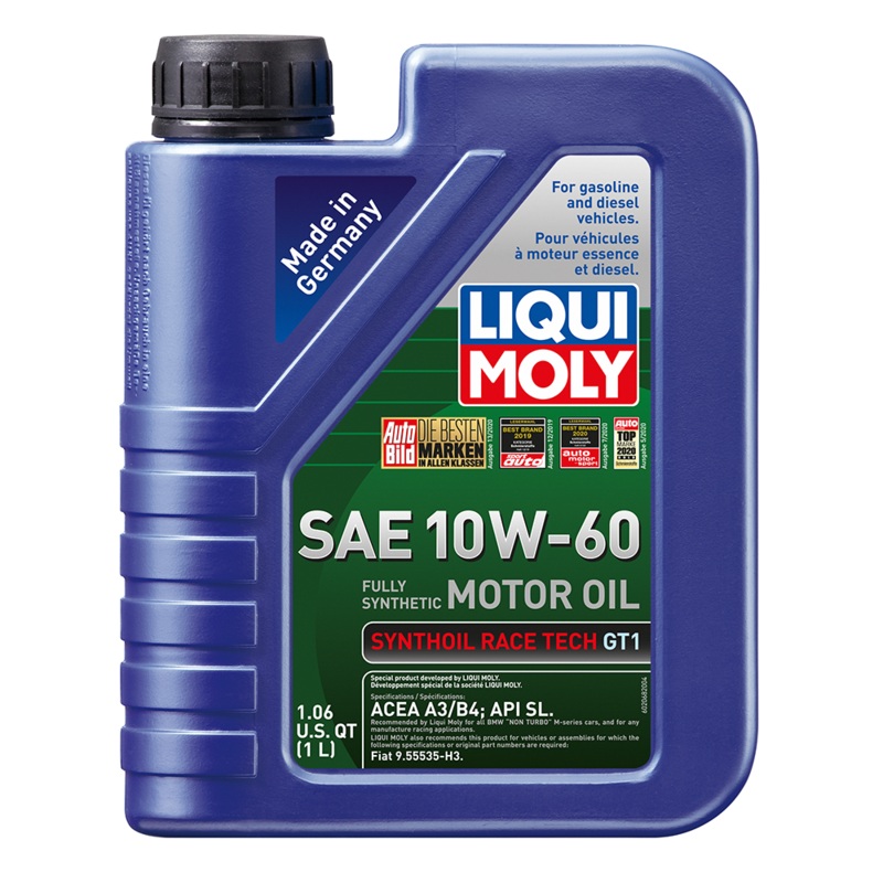 LIQUI MOLY 1L Synthoil Race Tech GT1 Motor Oil 10W-60 (2068)