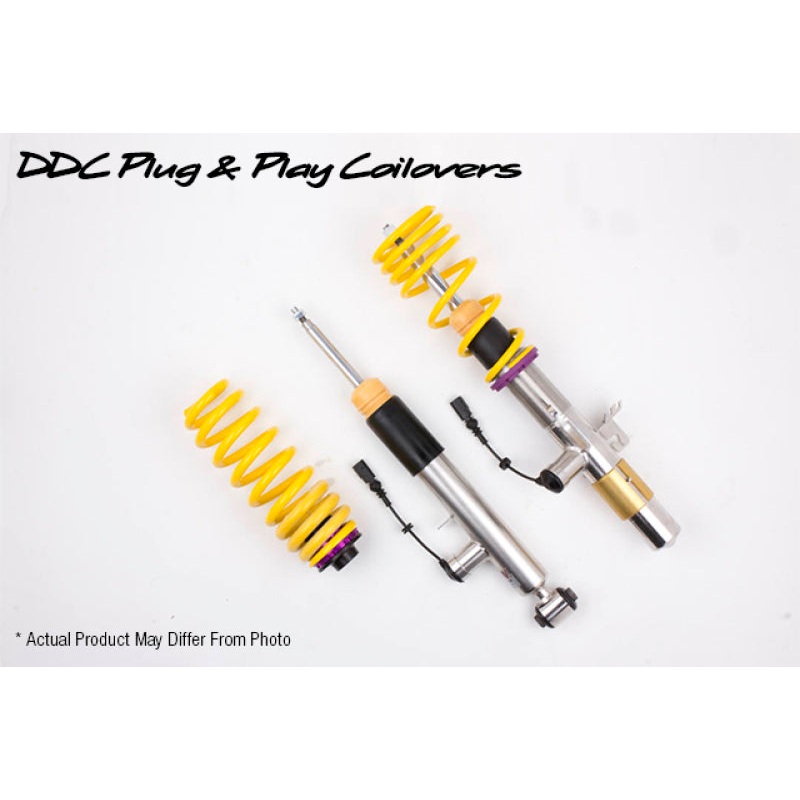 KW Coilover Kit DDC Plug & Play for BMW 3 Series F30 320i 328i 328d AWD w/EDC incl. EDC Delete Unit