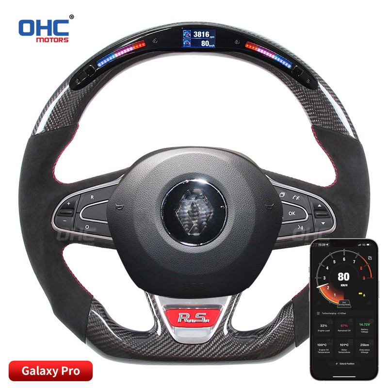 OHC Motors Led Light Up Steering Wheel for Renault Megane 4 Grand