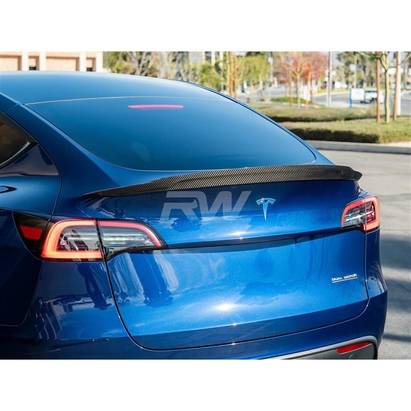 RW Carbon GTX Carbon Fiber Trunk Spoiler – Tesla Model Y