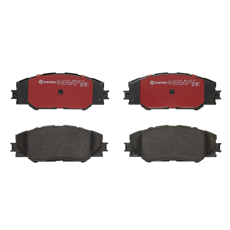 XTRA Low-Met Front Disc Brake Pad Set – P83071X