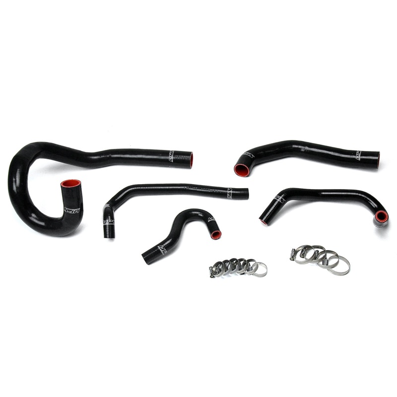 HPS Silicone Radiator + Heater Coolant Hose Kit | 1986 – 1992 Toyota Supra  (57-1612-BLK)