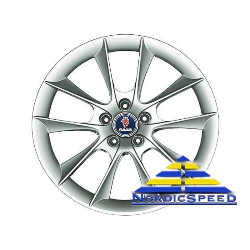 SAAB 10-Spoke ALU65 Wheel 18 x 7.5″ (ET41) 5×110