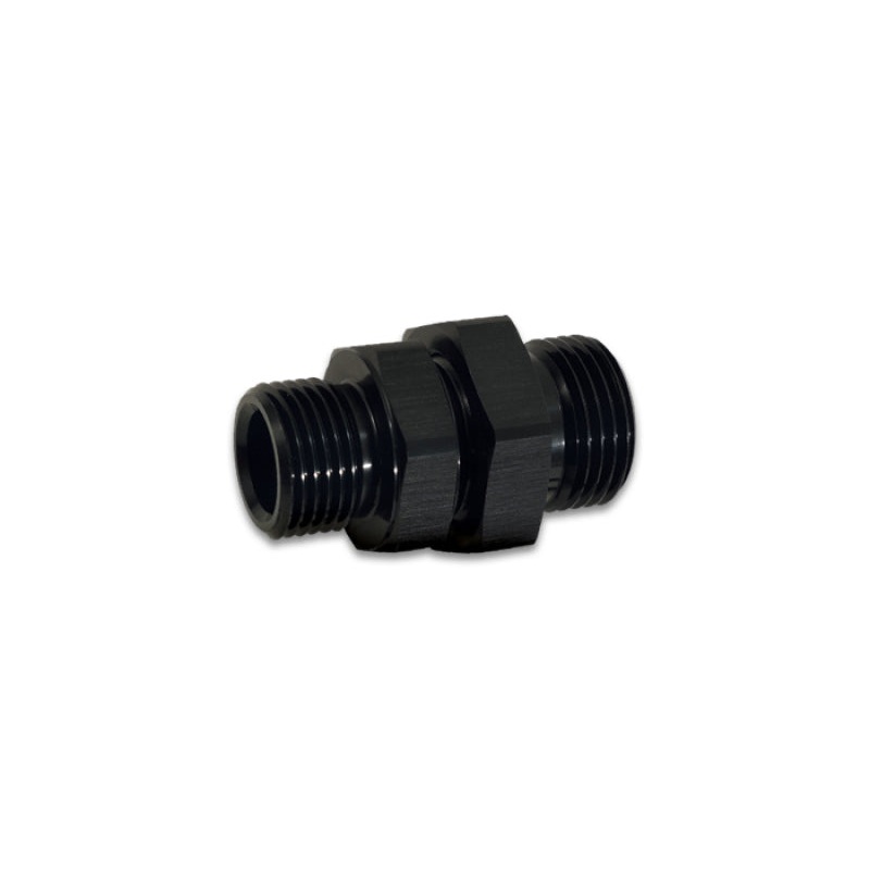 Vibrant -8AN to -6AN ORB Male to Male Union Adapter – Anodized Black