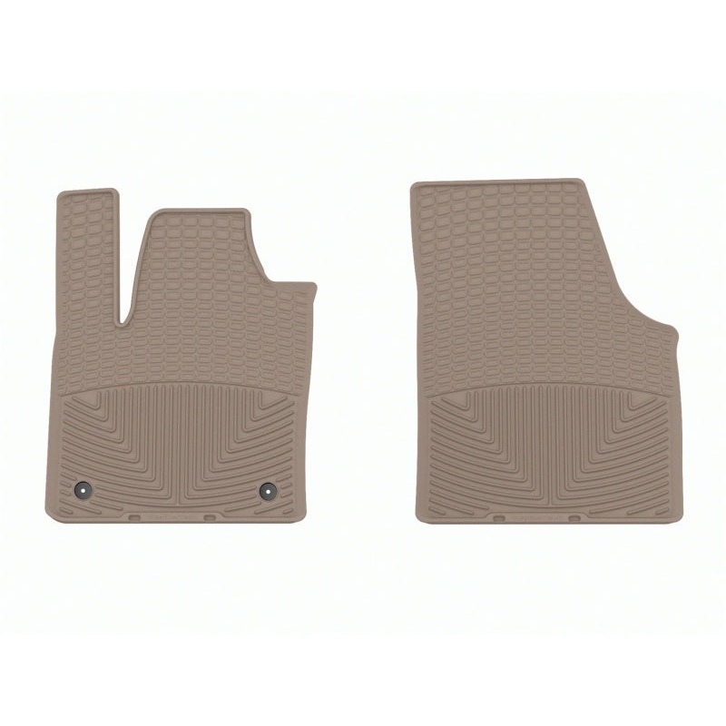 WeatherTech 18-24 Volkswagen Atlas (Incl. 20-24 Cross Sport) Front Rubber Mats – Tan