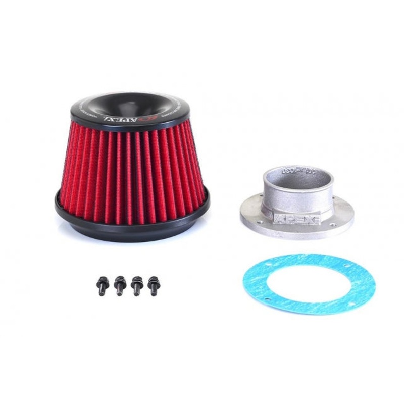 A’PEX-i Power Intake Kit – Universal Filter +  Flange (OD 80mm / L 45mm)