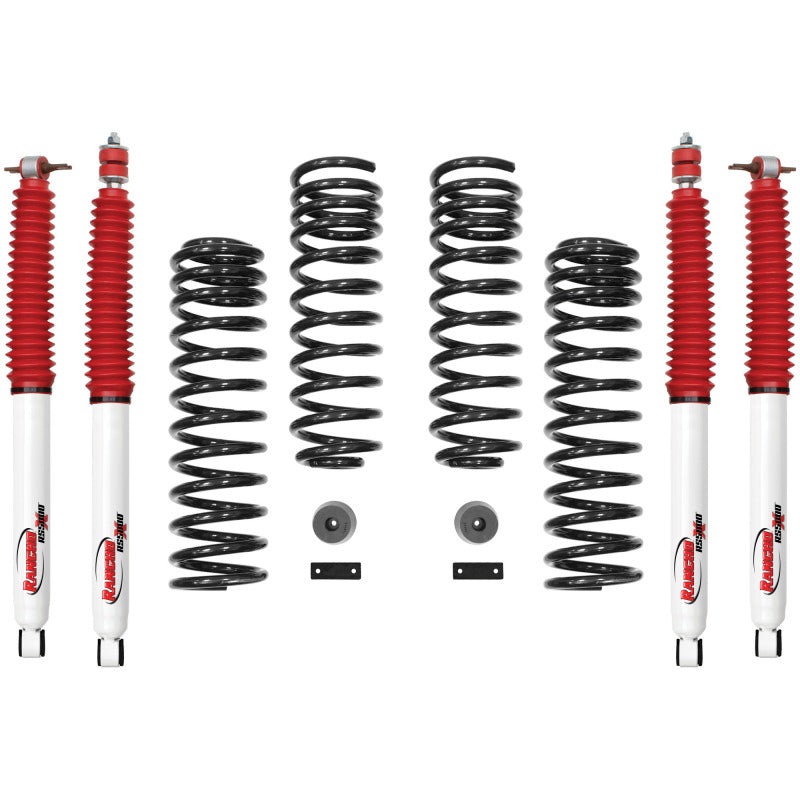 Rancho 07-17 Jeep Wrangler Front and Rear Suspension System – Master Part Number / One Box