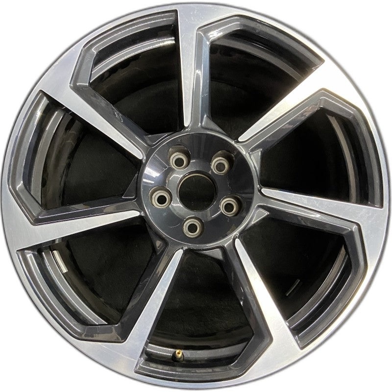 20″ AUDI TT 18 20×9 alloy 7 spoke w/ inlay Original OEM Wheel Rim