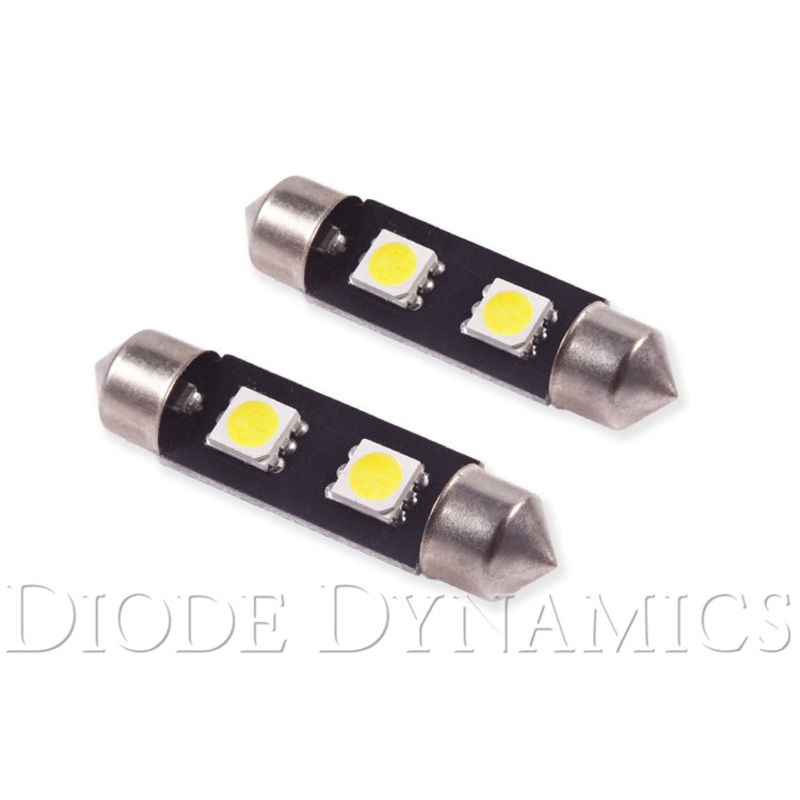 39mm SMF2 LED Bulb Warm White Pair Diode Dynamics