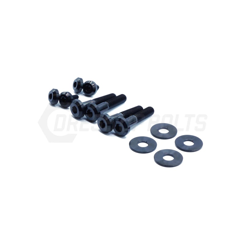 Dress Up Bolts [22-25 WRX] Stage 1 Titanium Hardware Trunk Kit | Blue | SUB-044-Ti-BLU
