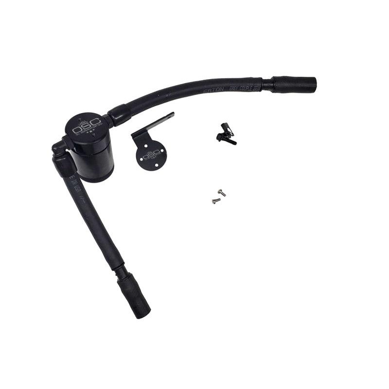 J&L 16-19 Ford Escape 1.5L EcoBoost Passenger Side Oil Separator 3.0 – Black Anodized