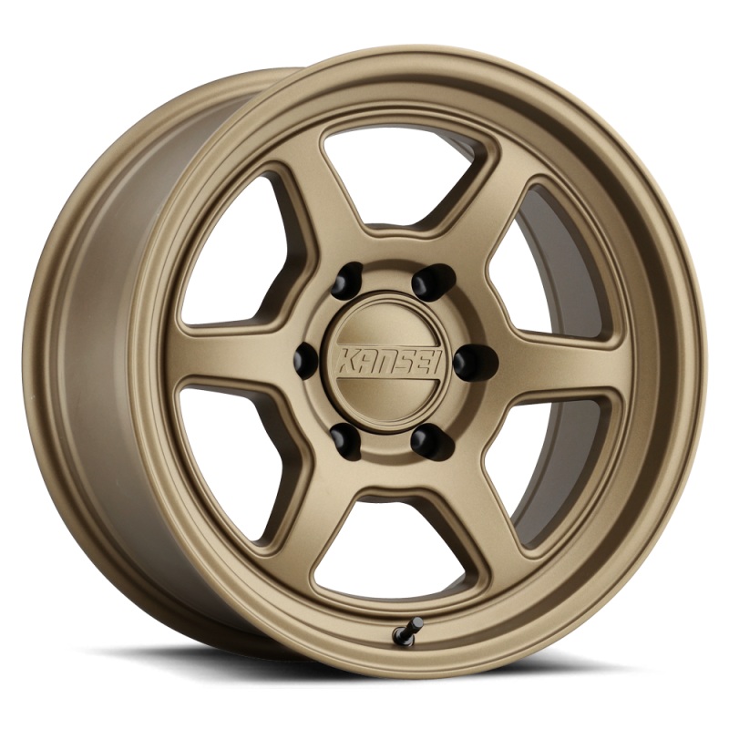 Kansei K14B Roku 17×8.5in / 6×135 BP / -10mm Offset / 87.1mm Bore – Gloss Black Wheel