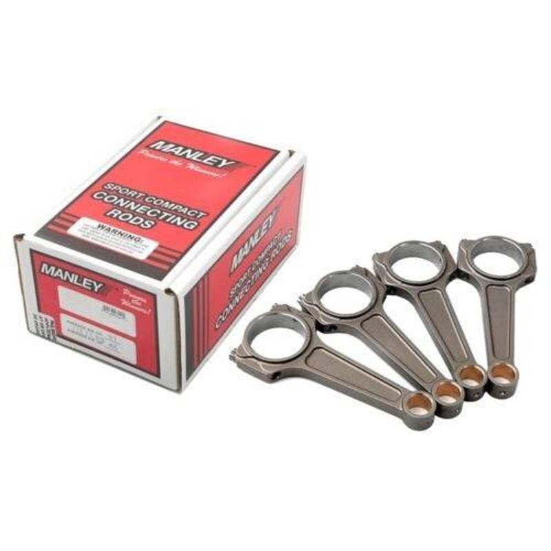 Manley Turbo Tuff Forged I Beam Connecting Rods Talon EVO 8 9 VIII IX 4G63T 7 Bolt