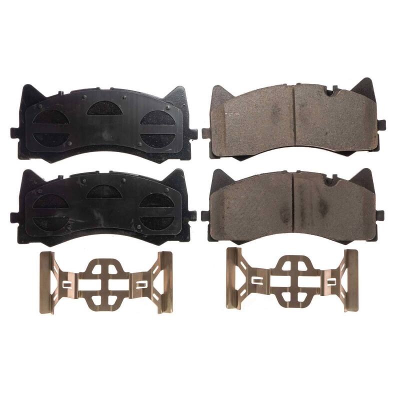 PowerStop Power Stop 17-18 Mercedes-Benz AMG GT Front Z17 Evolution Ceramic Brake Pads w/Hardware