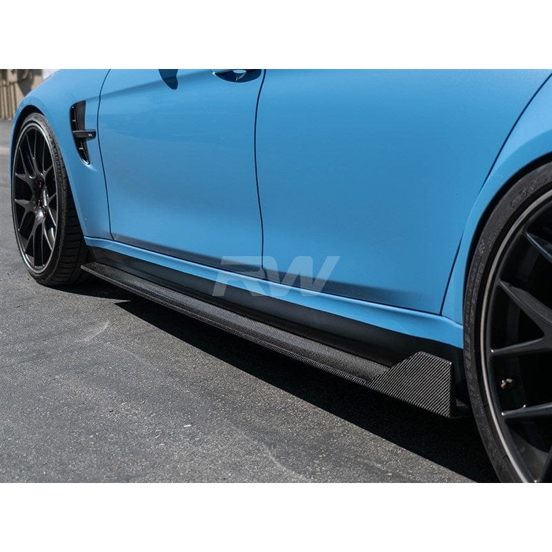 RW Carbon RWS Type I CF Side Skirt Extensions – BMW / F80 / M3