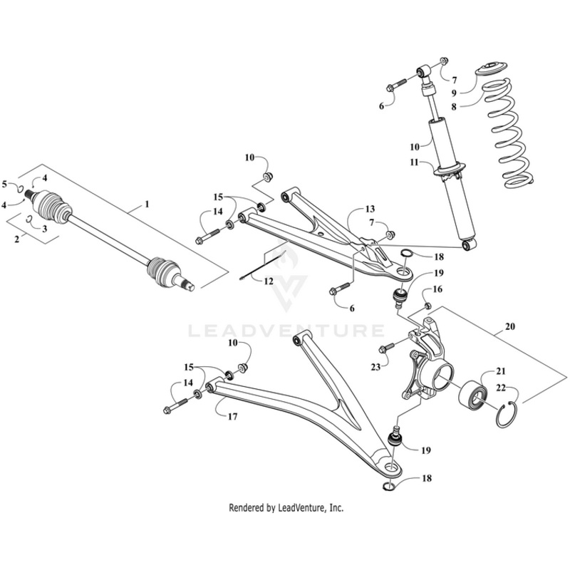 Spring, Suspension – Spark Orange By Arctic Cat