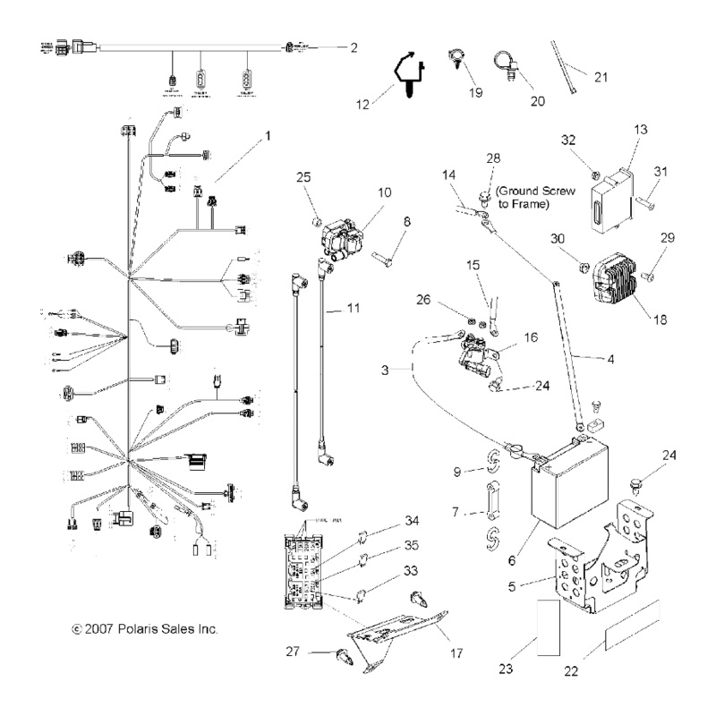 Weld-Fusebox,Mnt by Polaris