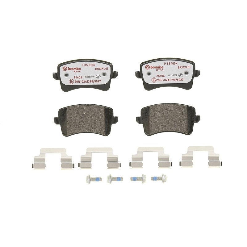 XTRA Low-Met Rear Disc Brake Pad Set – P85100X