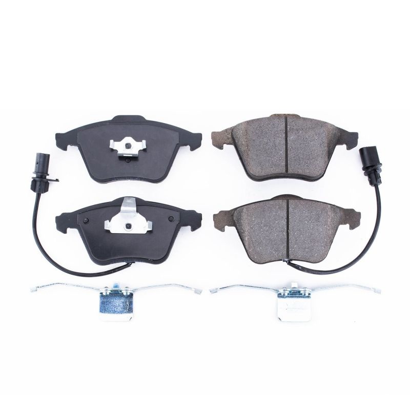 PowerStop Power Stop 05-09 Audi A4 Front Z17 Evolution Ceramic Brake Pads w/Hardware