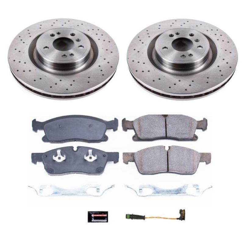 PowerStop Power Stop 2016 Mercedes-Benz GLE300d Front Autospecialty Brake Kit