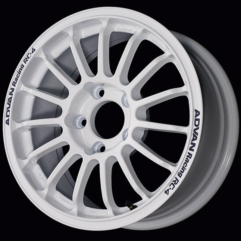 Advan RC-4 Wheel – 15×7.0 +35 | 5×114.3 | Rally White