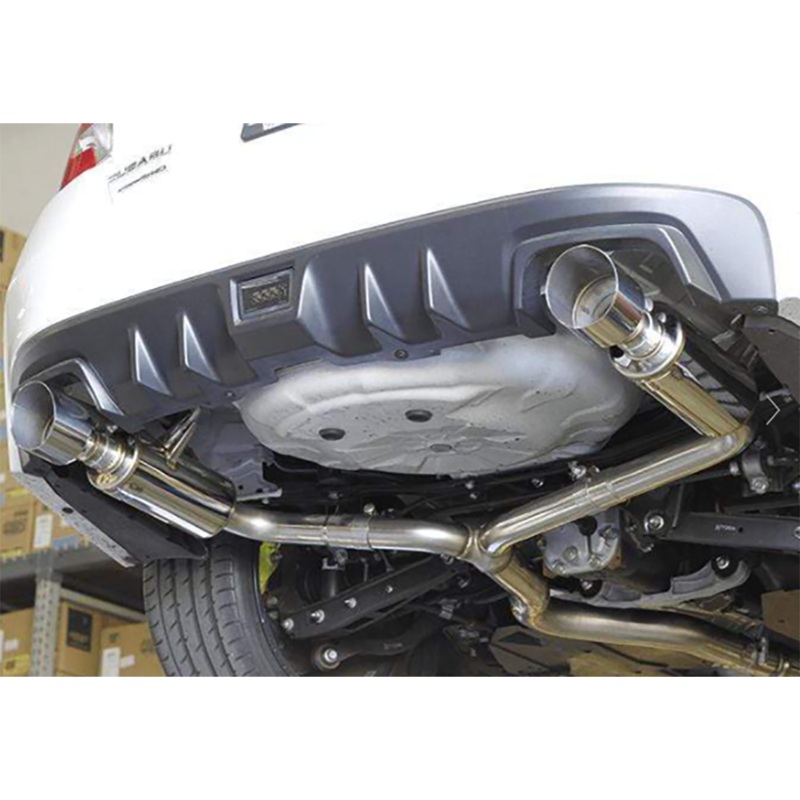 MXP Dual Single Tip Cat-Back Exhaust | 2015-2020 Subaru WRX/STI (MXCRVAS)
