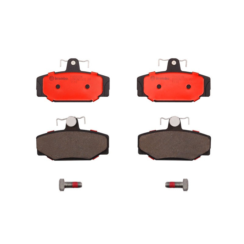 PRIME Ceramic Rear Disc Brake Pad Set – P86009N