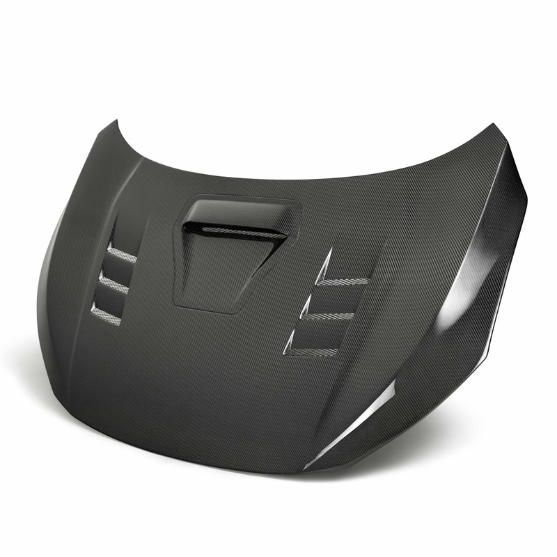Seibon TS-Style Carbon Fiber Hood 2017-21 Honda Civic Type R