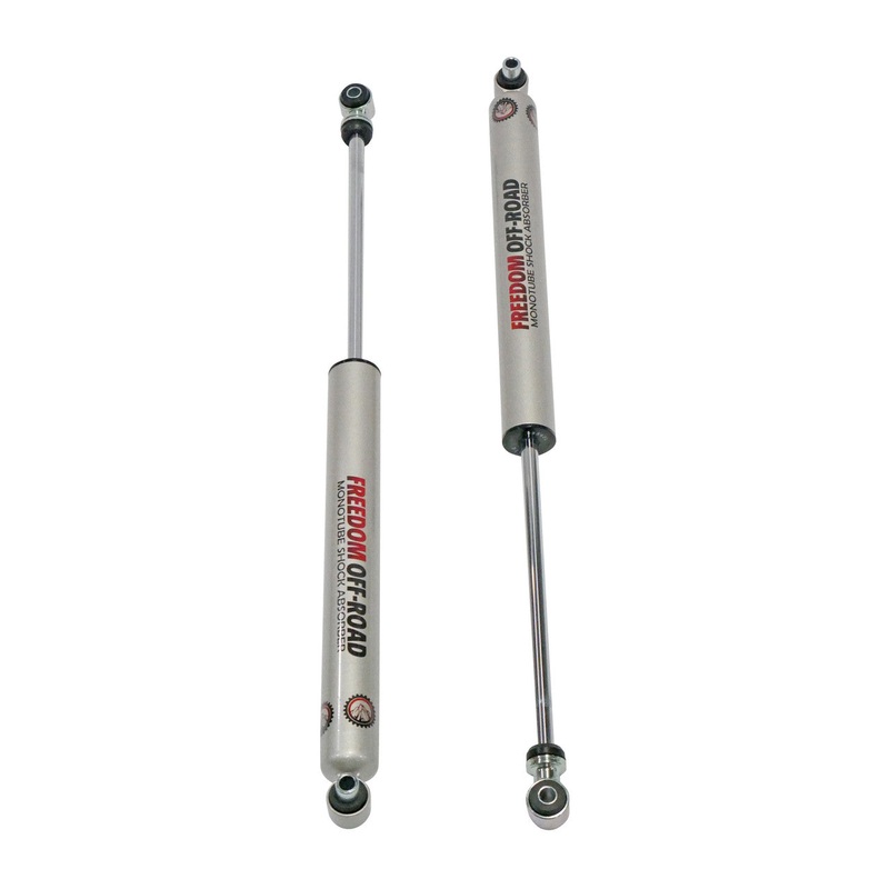 18+ Jeep JL Wrangler Rear Monotube Shocks for 2.5-4.5 Inch Lift Freedom Off Road