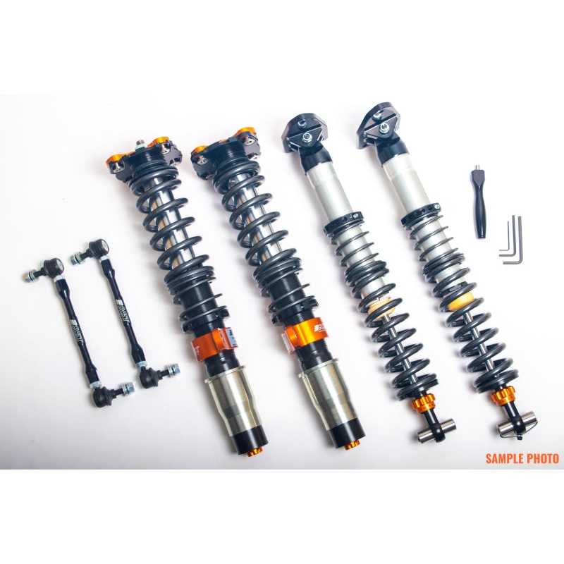 AST 93-02 Toyota Supra JZA RWD 5100 Comp Coilovers w/ Springs & Topmounts