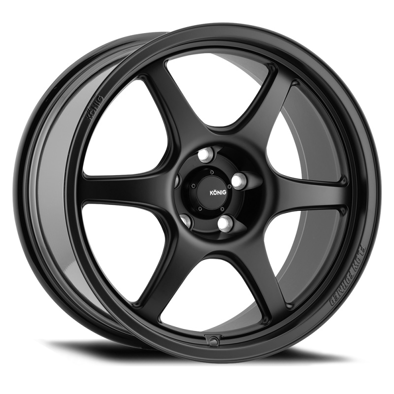 Konig Hexaform 18×8.5 5×108 ET43 Matte Black