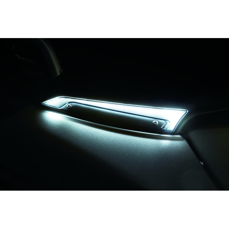 Kuryakyn Tracer Windshield Trim Lights Black