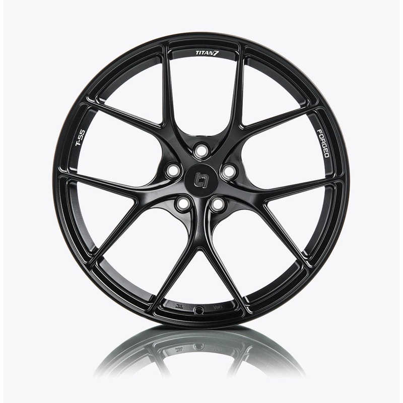 Titan 7 T-S5 Wheel 18×9.5 5×120 22mm Machine Black