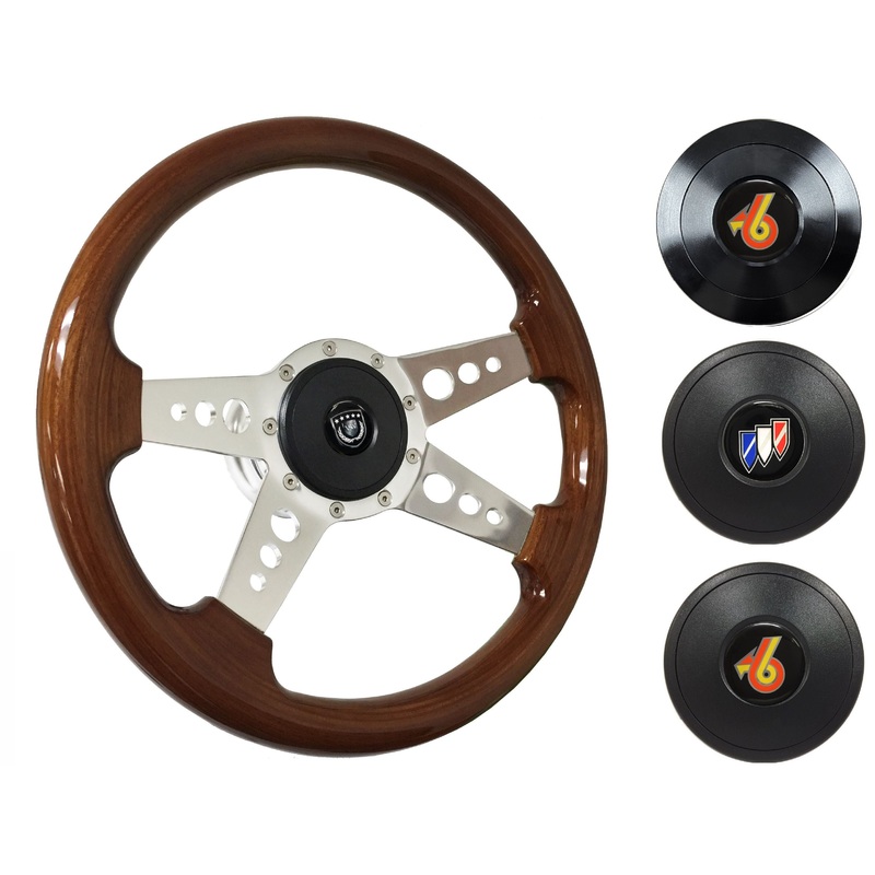 1967-68 Buick Steering Wheel Kit | Mahogany Wood | ST3082