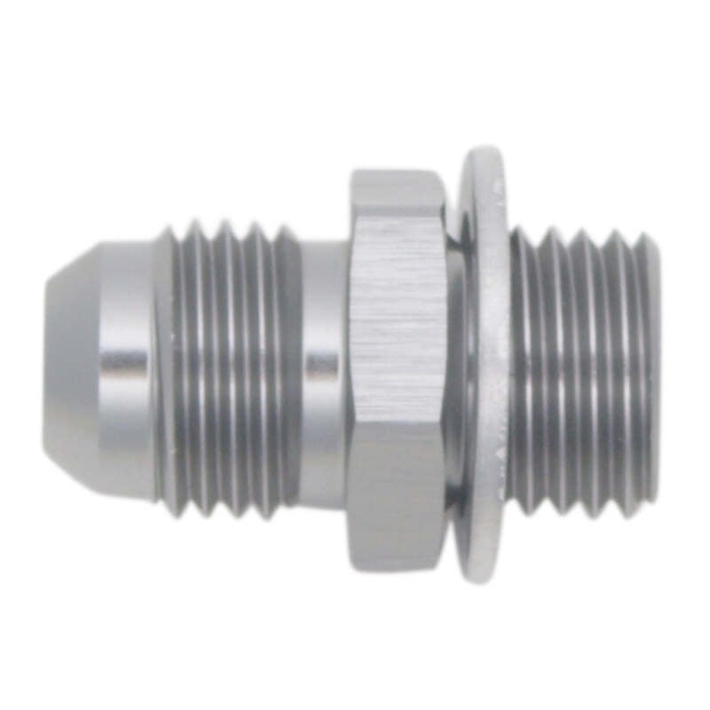 DeatschWerks 6AN Male Flare to M14 X 1.5 Male Metric Adapter  (Incl. Crush Washer) – Titanium