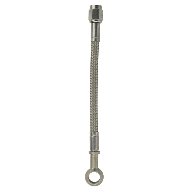 Fragola -3AN Hose Assembly Straight x 3/8 BJO 18in
