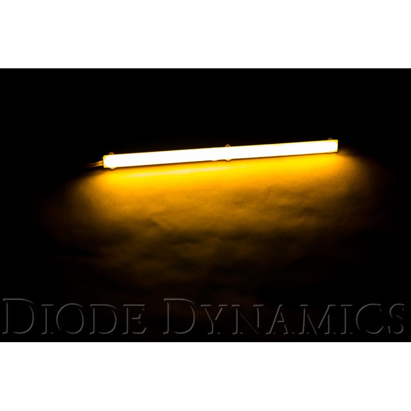 LED Strip Lights High Density SF Amber 9 Inch Diode Dynamics