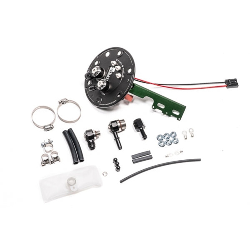 Radium Engineering Fuel Hanger for AEM 50-1200 | 1994-2001 Acura Integra and 1992-2000 Honda Civic (20-0790-00)
