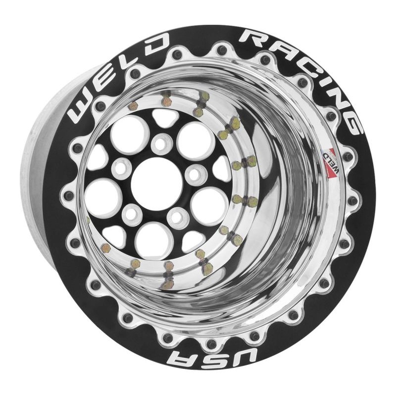 Weld Magnum 2.0 15×15 / 5×4.5 BP / 4in. BS Black Wheel – Non-Beadlock