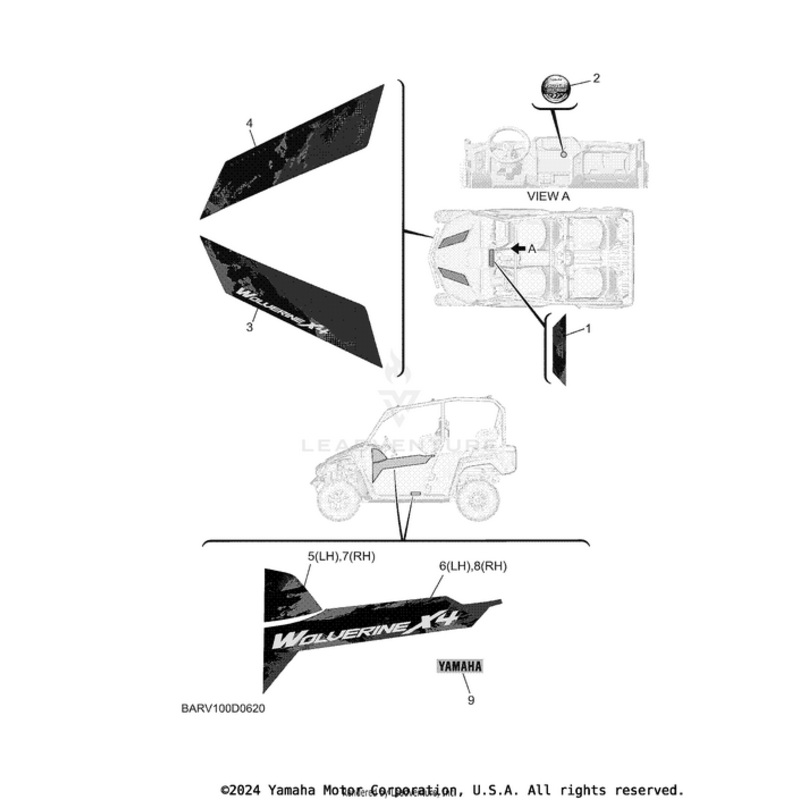 Graphic 4 (RH) by Yamaha