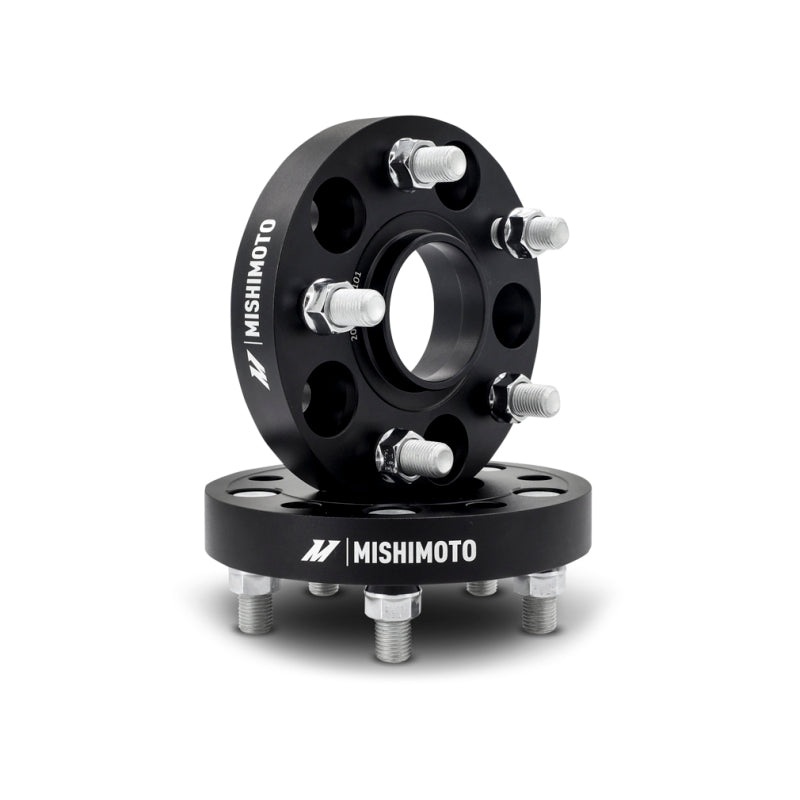 Mishimoto Wheel Spacers – 5×120 – 64.1 CB – M14 x1.5 – 50mm – BK