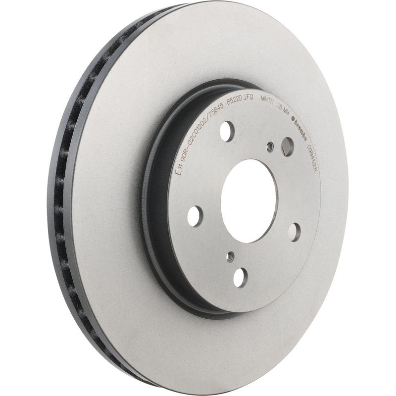 PRIME UV Coated Front Disc Brake Rotor – 09.B452.11