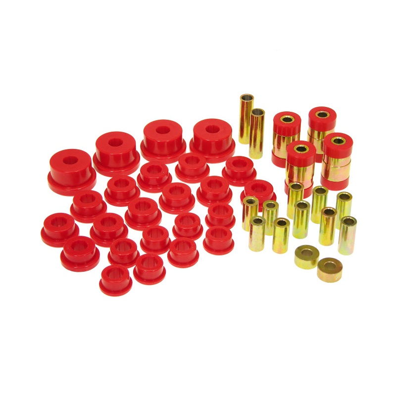 Prothane Rear Upper/Lower Control Arm Bushings Red Mitsubishi Eclipse 1995-1999 | 13-301