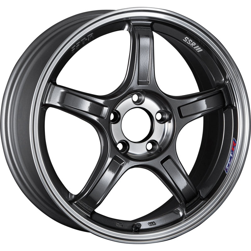 SSR GTX03 17×7.0 5×114.3 48mm Offset Black Graphite Wheel