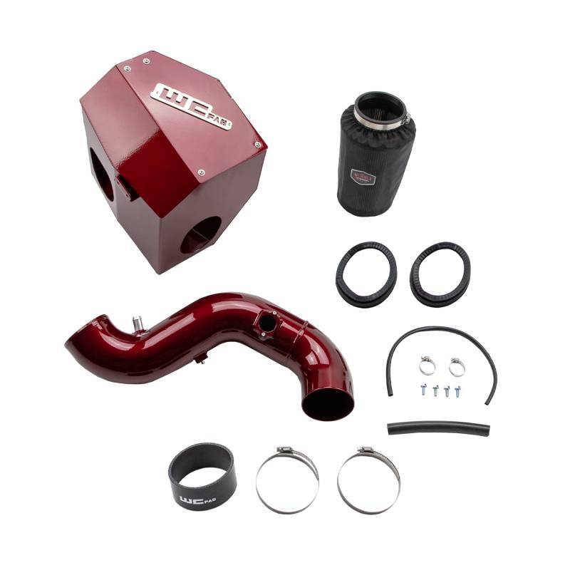 Wehrli 13-18 Cummins 6.7L Intake Kit 4in – WCFab Red